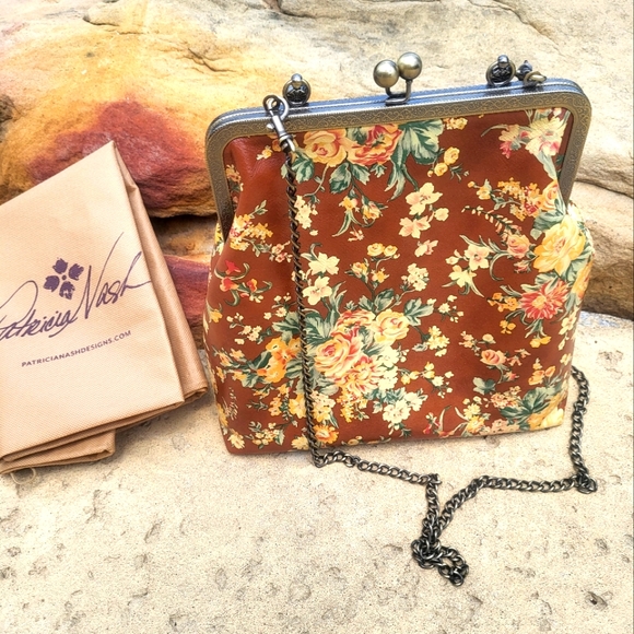Patricia Nash Vintage Botanical Purse - Picture 1 of 5